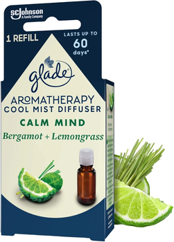 Wkład do dyfuzora zapachowego Glade Aromatherapy Cool Mist Diffuser Refill Calm Mind 17.4 ml (5000204219777)