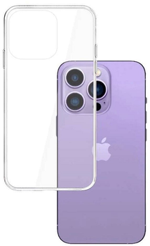 Etui plecki 3MK Clear Case do Apple iPhone 14 Pro Max Transparent (5903108476867)