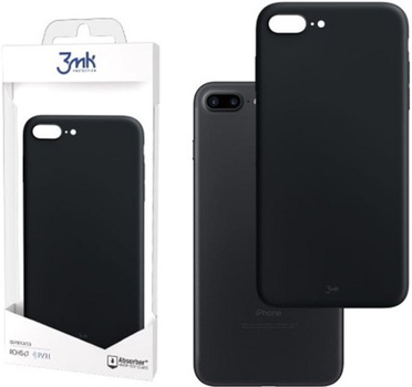 Etui plecki 3MK Matt Case do Apple iPhone 8 Plus Black (5903108232029)