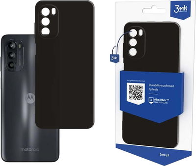 Etui plecki 3MK Matt Case do Motorola Moto G52 Black (5903108474832)