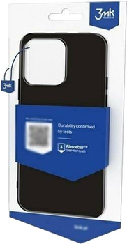 Etui plecki 3MK Matt Case do Motorola Moto G73 5G Black (5903108515498)