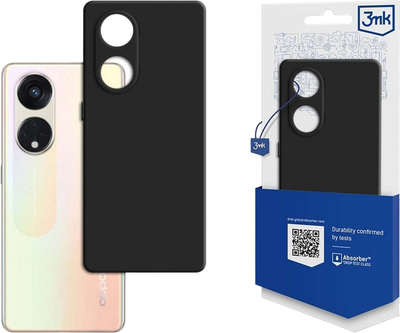 Панель 3MK Matt Case для Oppo Reno 8T 5G Чорний (5903108519427)