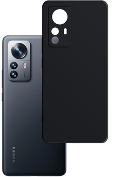 Etui plecki 3MK Matt Case do Xiaomi 12 Pro Black (5903108458290)