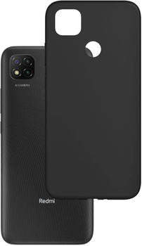 Etui plecki 3MK Matt Case do Xiaomi Redmi 9C Black (5903108299053)