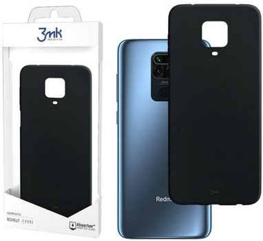 Панель 3MK Matt Case для Xiaomi Redmi Note 9S/9 Pro/9Pro Max Чорний (5903108254946)