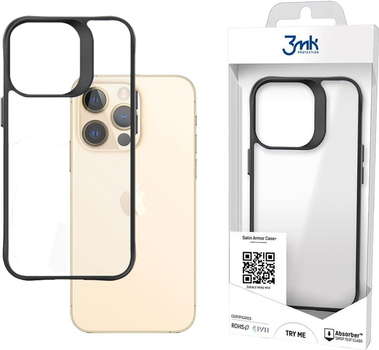 Панель 3MK Satin Armor Case+ для Apple iPhone 13 Pro Max Прозорий (5903108441919)