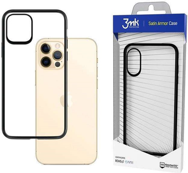 Etui plecki 3MK Satin Armor Case+ do Apple iPhone 13 Pro Clear (5903108441902)