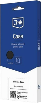 Etui plecki 3MK Silicone Case do Apple iPhone 15 Black (5903108527705)