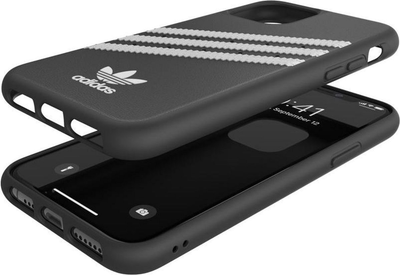Панель Adidas Moulded Case для Apple iPhone 11 Pro Чорно-Білий (8718846070799)