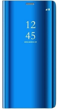 Etui z klapką Anomaly Clear View do Samsung Galaxy S22 Ultra Blue (5904422913434)