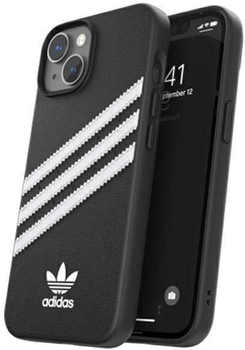 Etui z klapką Adidas OR Booklet Case do Apple iPhone 12 Pro Max White-black (8718846083744)