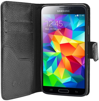 Etui Deko do Samsung Galaxy S5 Black (5901737219374)