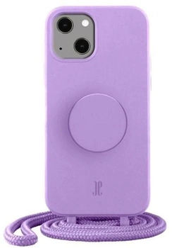 Etui plecki Just Elegance PopGrip do Apple iPhone 12/12 Pro Lavendel (4062519301609)