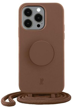 Etui plecki Just Elegance PopGrip do Apple iPhone 14 Pro Max Brown Sugar (4062519301555)