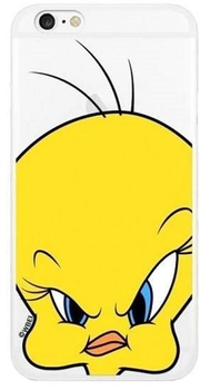 Etui plecki Looney Tunes Tweety 005 do Apple iPhone 5/5S/SE Yellow (5903040959473)