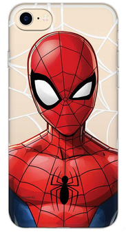 Etui plecki Marvel Spider Man 012 do Apple iPhone 7/8/SE 2020 Transparent (5902980592580)
