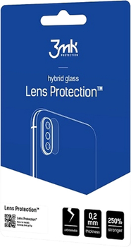Комплект захисного скла 3MK Lens Protection для камери Huawei P40 Pro 4 шт (5903108249645)