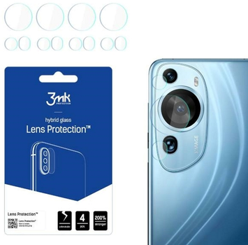 Zestaw szkieł hartowanych 3MK Lens Protection na aparat Huawei P60 Art 4 szt (5903108521901)