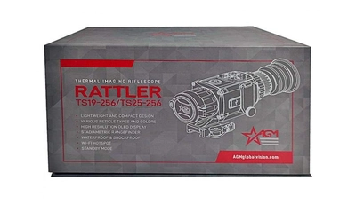 Тепловізійний приціл AGM Rattler TS25-256