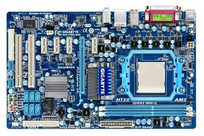 Материнская плата Gigabyte GA-770T-D3L REV: 3.1 (AMD 770 + AMD SB710) ATX sAM3/AM3+ БУ