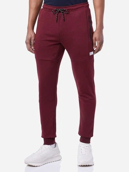 Спортивные штаны мужские Jack & Jones 190 547 M Бордовые (2200005045077)