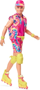 Кукла Кен Барби Райан Гослинг в роли Кена на роликах Barbie the Movie Ken In Inline Skating Outfit (HRF28)