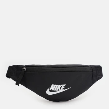 Поясна сумка (бананка) Nike Heritage -FA21 DB0488-010 Чорна (195237079469)