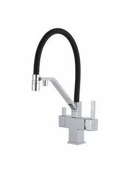 Смеситель для кухни под фильтр с гибким изливом Gappo G4395-60 хром