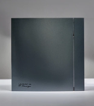 Витяжний вентилятор для ванної Soler&Palau SILENT-100 CZ GREY DESIGN 4C сірий