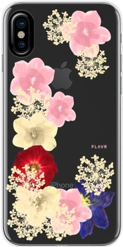 Etui plecki Flavr Real Flower Grace do Apple iPhone X Clear (4029948066165)