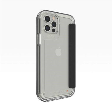 Etui plecki Gear4 D3O Wembley Flip do Apple iPhone 12 Pro Max Clear (840056128200)