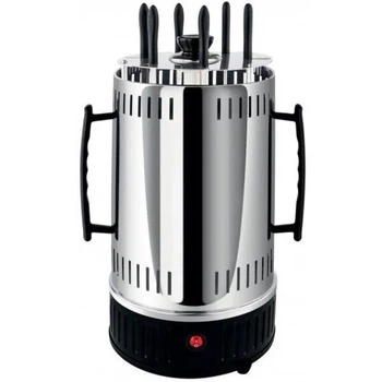 Електрошашличниця вертикальна Kebabs machine 6 вилок Domotec MS-7781 1000W
