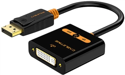 Переходник CABLETIME DisplayPort – DVI 0.2m v2.0 (1920х1080p)/60HZ (CP24B)