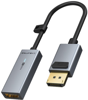 Перехідник CABLETIME DisplayPort - HDMI 0.2m v2.0 4K 60Hz (CP20A)