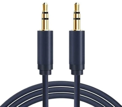 Кабель CABLETIME Audio 3.5 мм м – 3.5 мм м 1 м Black 3 pin (CF15H)