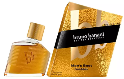 Woda toaletowa męska Bruno Banani Man's Best Eau De Toilette 50 ml (3616301640943)
