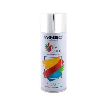 Фарба акрилова Winso Spray Хром 450 мл (880370/544370)