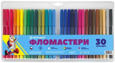 Фломастеры CENTROPEN 30 цветов - CENTROPEN - 7790/30