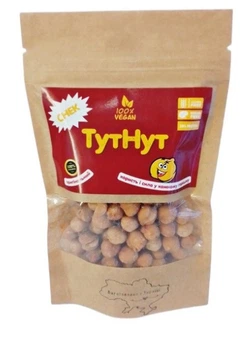 Нут запеченный оригинальный с солью, ТутНут, 60г