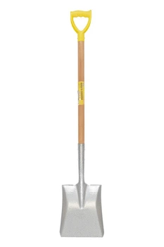 Лопата совкова MASTERTOOL з держаком і ручкою, 225х275х490 мм, 1200 мм (14-6269)