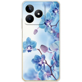 Силиконовый чехол BoxFace Realme Note 50 Orchids (56895-rs16)