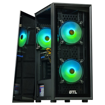 Игровой ПК Stone - Intel i5 4570 / RX 480 8GB / RAM 32GB / SSD 240 GB + HDD 500GB