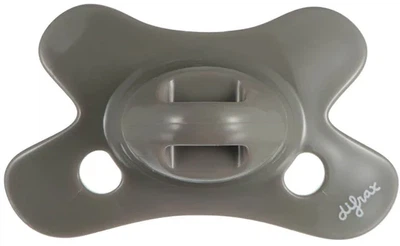 Пустышка силиконовая Difrax Dental 0-6 месяцев Серая (799 Clay)