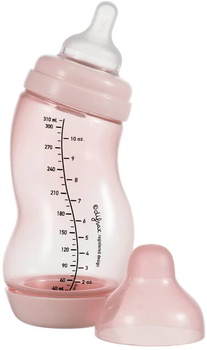 Пляшечка Difrax S-Bottle Wide антиколікова із силіконовою соскою 310 мл Blossom (707 Blossom)