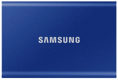 Накопичувач зовнішній SSD 2.5" USB 1.0 TB Samsung T7 Indigo Blue Синій 31270