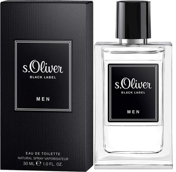 Туалетна вода для чоловіків S.Oliver Black Label Men 30 мл (4011700888184)