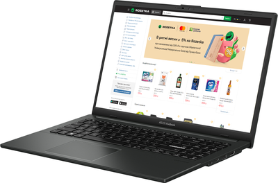 Ноутбук ASUS Vivobook Go 15 E1504FA-BQ522 (90NB0ZR2-M01J60) Mixed Black