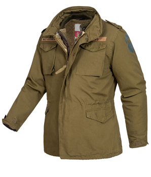 Куртка зі знімною підкладкою Surplus Raw Vintage SURPLUS REGIMENT M 65 JACKET Olive XL (20-2501-01)