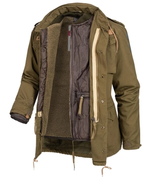 Куртка зі знімною підкладкою Surplus Raw Vintage SURPLUS REGIMENT M 65 JACKET Olive XL (20-2501-01)