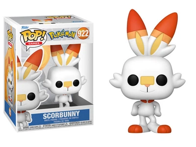 Фигурка Funko Pop Фанко Поп Покемоны Скорбанни Pokemon Scorbunny 10 см P S 922